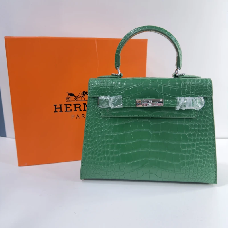 Hermes Kelly Crocodile 25 cm